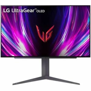 LG UltraGear 27GS93QE-B 27" Class WQHD Gaming OLED Monitor - 16:9 - Black - 26.5" Viewable - OLED - 2560 x 1440 - 1.07 Bil