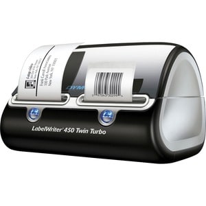 Dymo LabelWriter Direct Thermal Printer - Monochrome - Label Print - USB - Platinum - 2.20" Print Width - 1 Second Mono - 