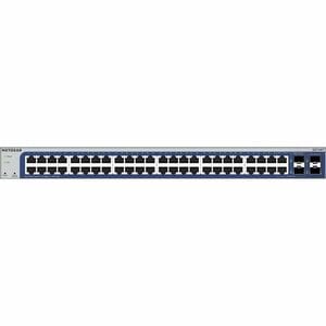 Commutateur Ethernet Netgear GS748Tv6 48 Ports Gérable - Gigabit Ethernet - 10/100/1000Base-T, 1000Base-X - 3 Couche suppo