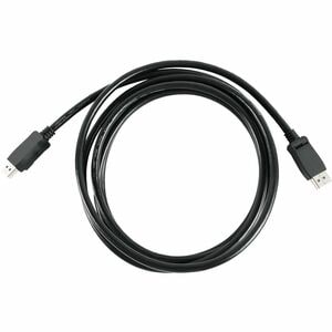 V7 V7DPPRO-3M-BLK 3.05 m Porta de visualização Cabo A/V - Cable for Dispositivo áudio/vídeo, PC, Monitor, Projetor - 32.4 