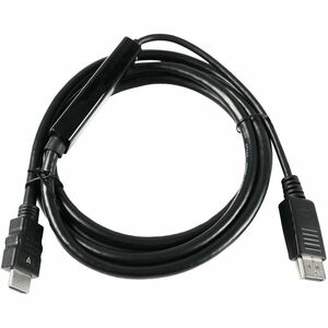 V7 V7DP14HDMI21-2M-BLK 2.01 m DisplayPort/HDMI Cabo A/V - Cable for Dispositivo áudio/vídeo, Computador, Monitor, Projetor