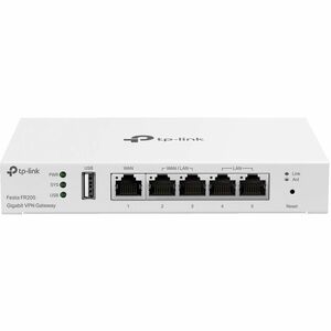 TP-Link Festa FR205 Router - 5 Anschlüsse - 2 RJ-45 Port(s) - 3 WAN Port(s) - Steckplätze256 MB - Gigabit-Ethernet - IEEE 