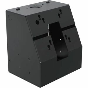 SpacePole Kiosk Top Mounting Module for Tablet, Scanner - Black - 25.4 cm to 81.3 cm (32") Screen Support - 75 x 75, 100 x