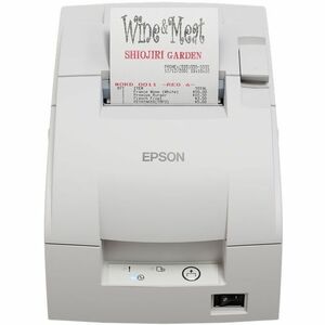Epson TM-U220IID (102P0) Retail, Restaurant Dot Matrix Printer - Monochrome - Wall Mount - Receipt Print - Parallel - With