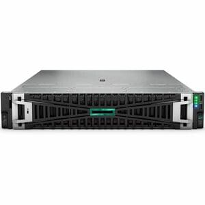 HPE ProLiant DL345 G11 2U Rack Server - 1 EPYC 9124 3 GHz - 64 GB RAM - 960 GB SSD - (2 x 480GB) SSD Configuration - Seria