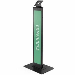 Compulocks BrandMe 140BLBPB Suporte de exibição - Até 81,3 cm (32") Suporte de ecrã - 9 kg Capacidade de carga - Piso, Fre