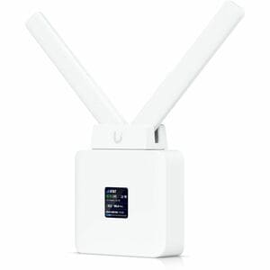 Ubiquiti Wi-Fi 4 IEEE 802.11b/g/n Ethernet, Cellular Modem/Wireless Router - 4G - LTE - Single Band - 2.40 GHz ISM Band - 