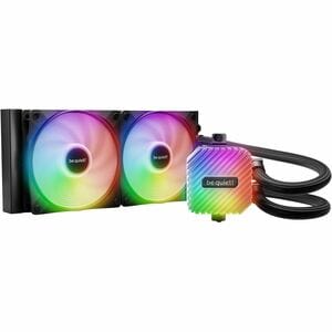 be quiet! Light Loop Cooling Fan/Radiator - CPU, Processor - 120 mm Maximum Fan Diameter - 2 x Fan(s) - 2100 rpm - Liquid 