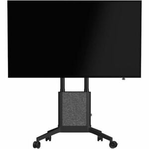 SMS EVER Height Adjustable Display Stand - Up to 215.9 cm (85") Screen Support - 100 kg Load Capacity - Floor - Polyethyle