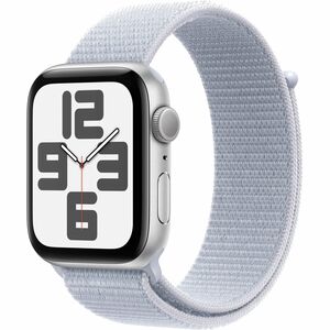 Watch SE (2nd Gen) GPS 40mm Silver Aluminium Case with Blue Cloud Sport Loop