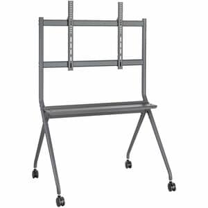 V7 TV Cart Trolley Rolling Stand - V7 TV Cart Trolley Rolling Stand - Mobile TV Cart Trolley for 50" - 86" Displays IFPs u