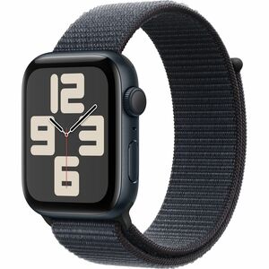 Apple Watch SE Smart Watch - 44 mm Case Height - 38 mm Case Width - Minuit Case Color - Violet, Encre Band Color - Alumini