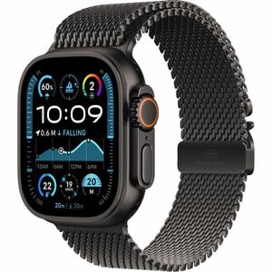 Apple Watch Ultra 2 Smart Watch - 49 mm Case Height - 44 mm Case Width - Noir Case Color - Noir Titane Band Color - Ver Bo