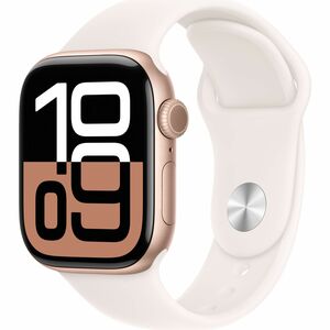 Apple Watch Series 10 智能手表 - 长方形 Case Shape - 42 毫米 Case Height - 9.70 毫米 Case Thickness - 36 毫米 Case Width - 玫瑰金 Case Col