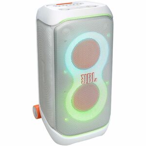 JBL Portable Bluetooth Speaker System - 240 W RMS - White - 40 Hz to 20 kHz - Battery Rechargeable - USB - 1 Pack