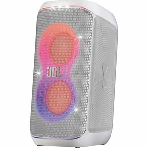 JBL PartyBox Club 120 Portable Bluetooth Speaker System - 160 W RMS - White - 40 Hz to 20 kHz - Battery Rechargeable - USB