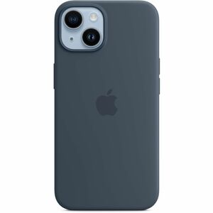 Apple Case for Apple iPhone 14 Smartphone - Storm Blue - Silky, Soft-touch - Scratch Resistant, Drop Resistant - Silicone,