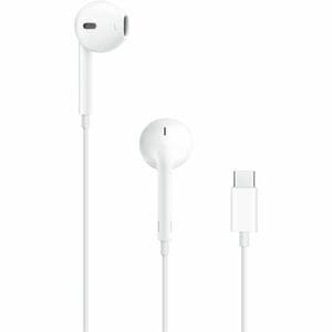 Apple EarPods Wired Earbud Stereo Earset - White - Binaural - In-ear - USB Type C