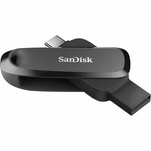 SanDisk Mobile Pen SDDDC6-064G-I46 64 GB USB 3.2 (Gen 1) Type C Flash Drive - Black - 100 MB/s Read Speed - 5 Year Warranty