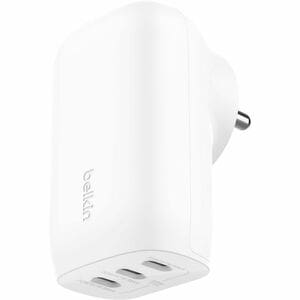 Belkin BoostCharge 3 Port USB-C Wall Charger with PPS 67W- White