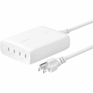 Belkin BoostCharge Pro 200W 4-Port USB-C GaN Charger- White