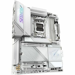 Aorus Ultra Durable X870E AORUS PRO ICE Gaming Desktop Motherboard - AMD X870E Chipset - Socket AM5 - ATX - Ryzen 5, Ryzen