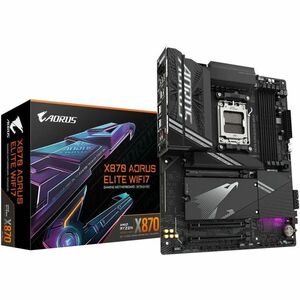 Aorus X870 ELITE WIFI7 Gaming Desktop Motherboard - AMD X870 Chipset - Socket AM5 - ATX - Ryzen 9, Ryzen 8, Ryzen 7 Proces
