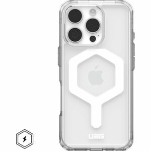 Urban Armor Gear Plyo Case for Apple iPhone 16 Pro Smartphone - Ice/White - Yellowing Resistant, Impact Resistant, Drop Re