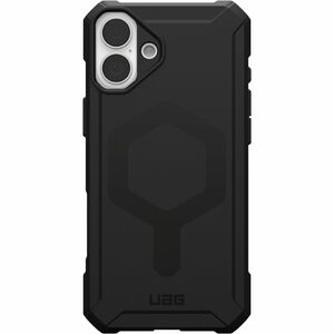 Urban Armor Gear Essential Armor Case for Apple iPhone 16 Plus Smartphone - Hex Pattern - Black - Drop Resistant, Impact R