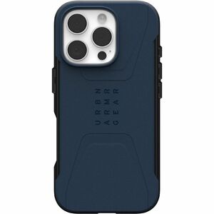 Urban Armor Gear Civilian Carrying Case Apple iPhone 16 Pro Smartphone - Mallard - Shock Absorbing, Impact Resistant, Anti