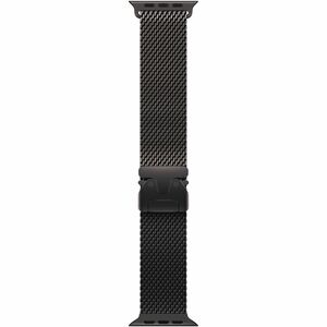 49MM BLACK TITANIUM MILANESE LOOP - MEDIUM