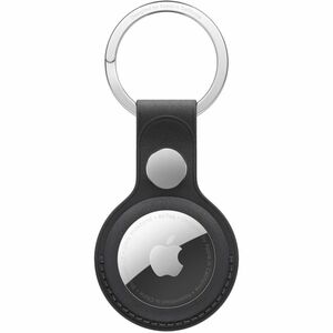 Apple AirTag Bestandsverfolgung-Etikettenschieber - Micro-Twill - Schwarz - Schlüsselring