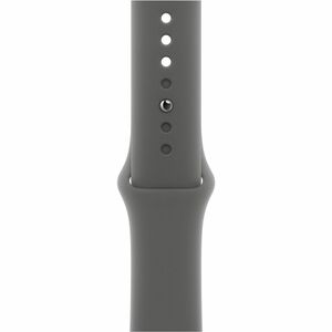 Apple Einstellbar Smartwatch-Band - 1 - Small (S)/Medium (M) - Pin & Tuck Aufsatz - Grau - Fluorelastomer