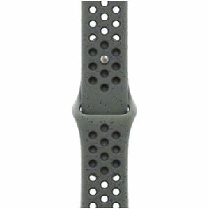 Apple Einstellbar Smartwatch-Band - 1 - Medium (M)/Large (L) - Pin & Tuck Aufsatz - Cargo Khaki - Fluorelastomer, Aluminium