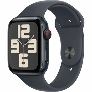 Apple Watch SE Smartwatch - 40 mm Case Height - 34 mm Case Width - Mitternacht Case Color - Mitternacht Band Color - Alumi