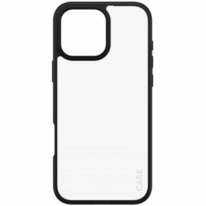 CARE Urban Combat Case for Apple iPhone 16 Pro Max Smartphone - Transparent, Black - Drop Resistant, Scratch Resistant, Sh