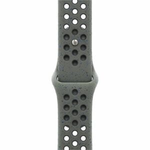 Apple Adjustable Smartwatch Band - 1 - Small (S)/Medium (M) - Pin-and-tuck Attachment - Cargo Khaki - Fluoroelastomer, Alu