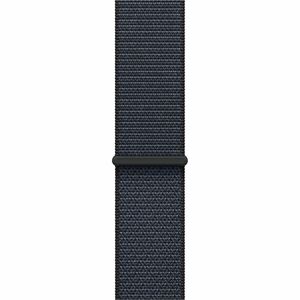Apple Adjustable Smartwatch Band - 1 - One Size - Hook & Loop Attachment - Ink - Nylon Weave, Polyester