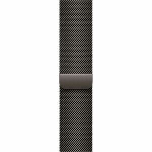 Apple Adjustable Smartwatch Band - 1 - Small (S)/Medium (M) - Loop Attachment - Slate - Stainless Steel, Mesh