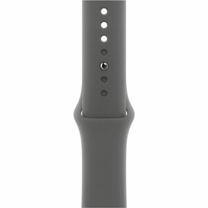 Apple Adjustable Smartwatch Band - 1 - Small (S)/Medium (M) - Pin-and-tuck Attachment - Stone Grey - Fluoroelastomer