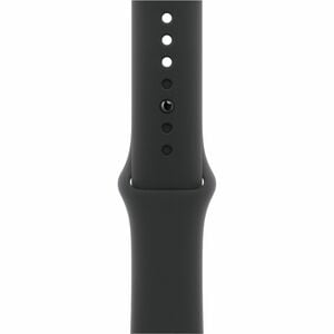 Apple Adjustable Smartwatch Band - 1 - Medium (M)/Large (L) - Pin-and-tuck Attachment - Black - Fluoroelastomer