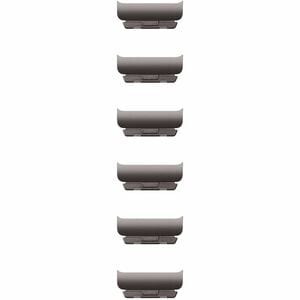 Apple Link Bracelet - Slate - Stainless Steel, Stainless Steel Alloy - 6