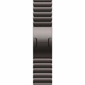 Apple Adjustable Smartwatch Band - 1 - One Size - Link Attachment - Slate - Stainless Steel