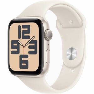 Apple Watch SE Smart Watch - 40 mm Case Height - 34 mm Case Width - Starlight Case Color - Starlight Band Color - Aluminiu