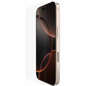 Belkin ScreenForce InvisiGlass 9H Tempered Glass Screen Protector for Apple iPhone 16 Pro - For OLED iPhone 16 Pro - Anti-