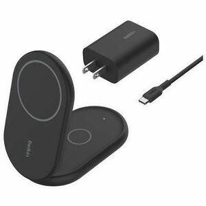 Belkin BoostCharge Induktionsladegerät - Schwarz - für Qi2-fähiges Gerät - Magnetisch