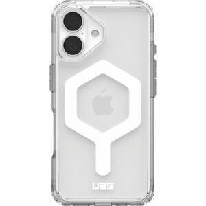 Urban Armor Gear Plyo iPhone 16 Case - Ice/White - For Apple iPhone 16 Smartphone - Ice/White - Shock Absorbing, Yellowing