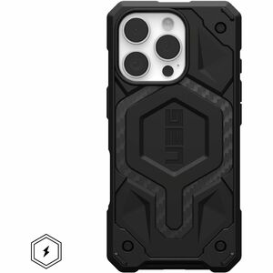 Urban Armor Gear Monarch Pro iPhone 16 Pro Case - Carbon Fiber - For Apple iPhone 16 Pro Smartphone - Carbon Fiber - Drop 