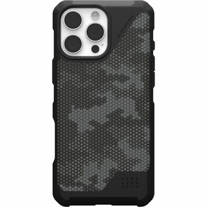Urban Armor Gear Metropolis LT iPhone 16 Pro Max Case - Micro Hex Camo Graphite - For Apple iPhone 16 Pro Max Smartphone -