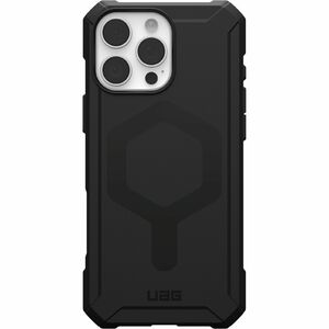 Urban Armor Gear Essential Armor iPhone 16 Pro Max Case - Black - For Apple iPhone 16 Pro Max Smartphone - Hexagonal patte